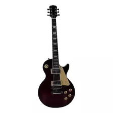 Texas Eg P25bk Tex Guitarra Electrica Les Paul Negra 