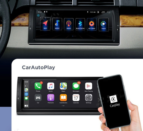 Carplay Bmw X5 1999-2006 Gps Wifi Android Radio Hd Touch Usb Foto 7