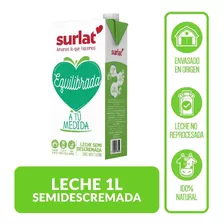 Leche Semidescremada Surlat Con Tapa 1 L