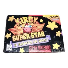 Kirby Super Star Snes Original Americano Lacrado