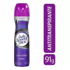 Lady Speed Stick Aerosol Invisible Floral 91gr