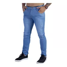 2 Calça Jeans Masculina Slim Original Elastano Lycra