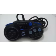 Controle Sega Saturn Joystick Interact Eclipse Pad 6 Botões