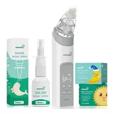 Grownsy Breathe Easy Kit Con Aspirador Nasal Para Bebé, Aero