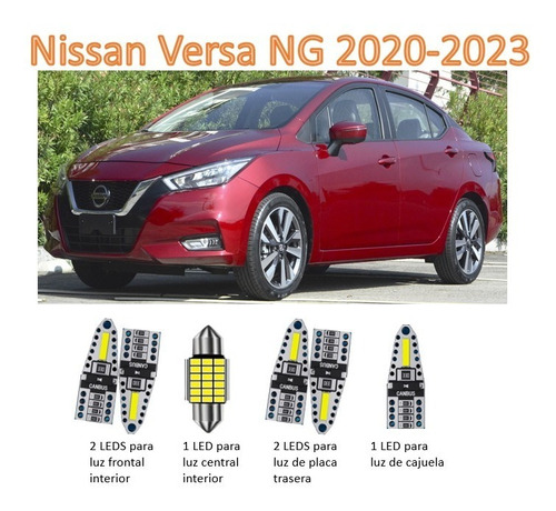 Kit Led Interiores Versa Nissan 2020 2021 2022 2023 Premium  Foto 2