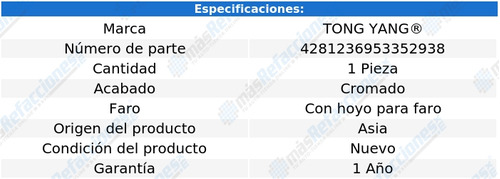 Parrilla Jeep Liberty 2005 - 2007 Cromada C/hoyo P/faro Qwe Foto 2