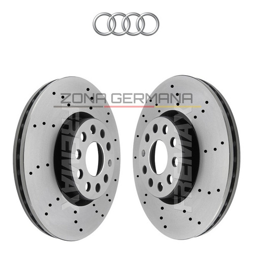 Discos Freno Audi A3 / Audi Q3 / Audi Tt 2.0 - Perforados Foto 4
