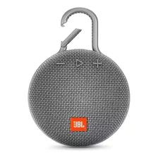 Parlante Jbl Clip 3 Portátil Con Bluetooth Waterproof Stone Grey