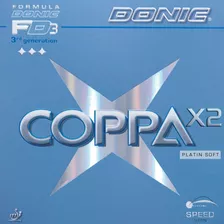 Donic Coppa X2 Platin Soft Borracha De Tênis De Mesa Medium