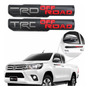  Emblema De Trd Off Road Para Toyota Tacoma, 2 Piezas Toyota Tacoma 4x4 D/Cab