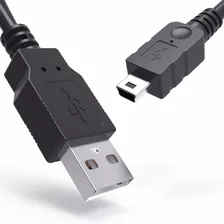 Cable De Microfono Usb A Mini Usb, 6 Pies/negro