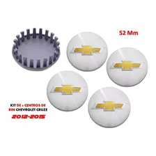 Kit De 4 Centros De Rin Chevrolet Cruze 2012-2015 52 Mm
