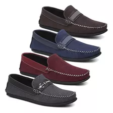 4 Pares De Mocassim Masculino *** Promoção *** T O P 01