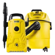 Combo Karcher Hidrolavadora K1 Mx + Aspiradora Wd1 Classic