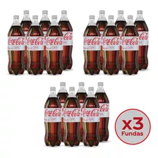 3 Packs Refresco Coca-cola Light 1,5 Lt X6 Un