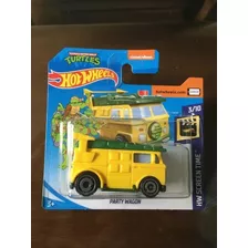 Hotwheels Tartarugas Ninja Van Party Wagon