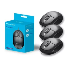 Mouse Para Pc ��ptico Usb 1200dpi Atacado/revenda Kit Com 03