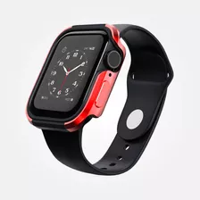 Case Aluminio Compatible Apple Watch 40 / 44mm Wiwu Rojo