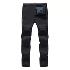 L Pantalones Gruesos De Felpa Casual Para Hombre, Grandes Y