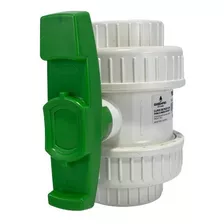 Llave De Paso Doble Unión Valvula Pvc De 1/2 Pulgada Rosca *