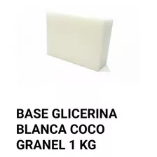 Base Para Jabon Glicerina Blanco 1 Kilo