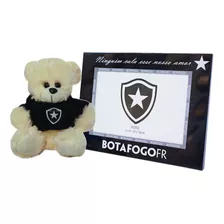 Kit Presente Botafogo Ursinho Urso Que Fala + Porta Retrato