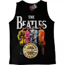 Camiseta Regata Bomber The Beatles Sgt Peppers