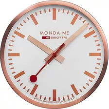 Mondaine Reloj De Pared A990.clock.18sbk 25cm - Reloj Oficia