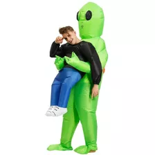 Disfraz Alien Adulto Inflable Halloween Cosplay Fiestas 