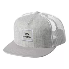 Rvca Sombrero De Camionero Va All The Way Para Hombre, Gris 