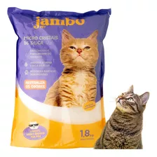 Areia Higiênica Micro Cristais De Sílica Jambo Pet 1,8 Kg