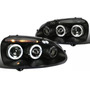 Par Faros Negro Interior Volkswagen Rabbit S 2008 2.5l