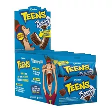 Biscoito Teens Marilan Chocolate Com Recheio Baunilha 8 Unds