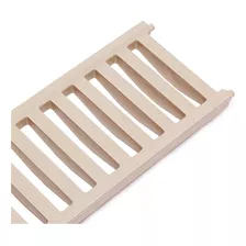 Grelha Linear Pluvial 12,5x49,5 Resistente Sem Suporte