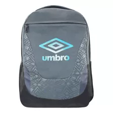 Mochila Umbro® Porta Laptop Hasta 15 Inch Ergonómica Casual Color Gris