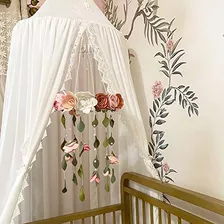 Loaol Kids Bed Canopy With Lace Colgante Mosquitera Para Cun