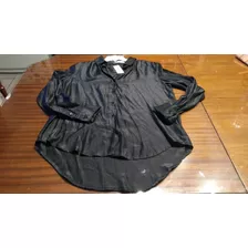 ¡¡¡camisa Awada Negra Con Brillo T L !!!!