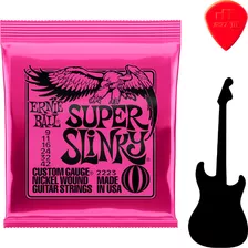 Encordoamento Guitarra 009 Super Slinky Ernie Ball P02223