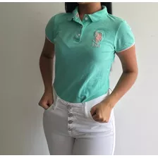 Camisa Polo Club Verde Menta