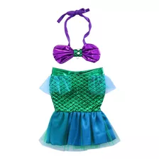 Disfraz Vestido Sirenita / Sirena - Bebes Y Niñas