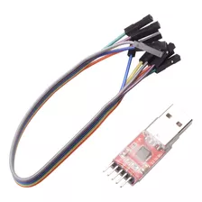 Qunqi Cp2102 Modulo Stc Cable De Descarga Usb 2.0 A Ttl 5pin