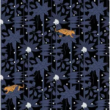 Papel De Colgadura Jaguar Midnight