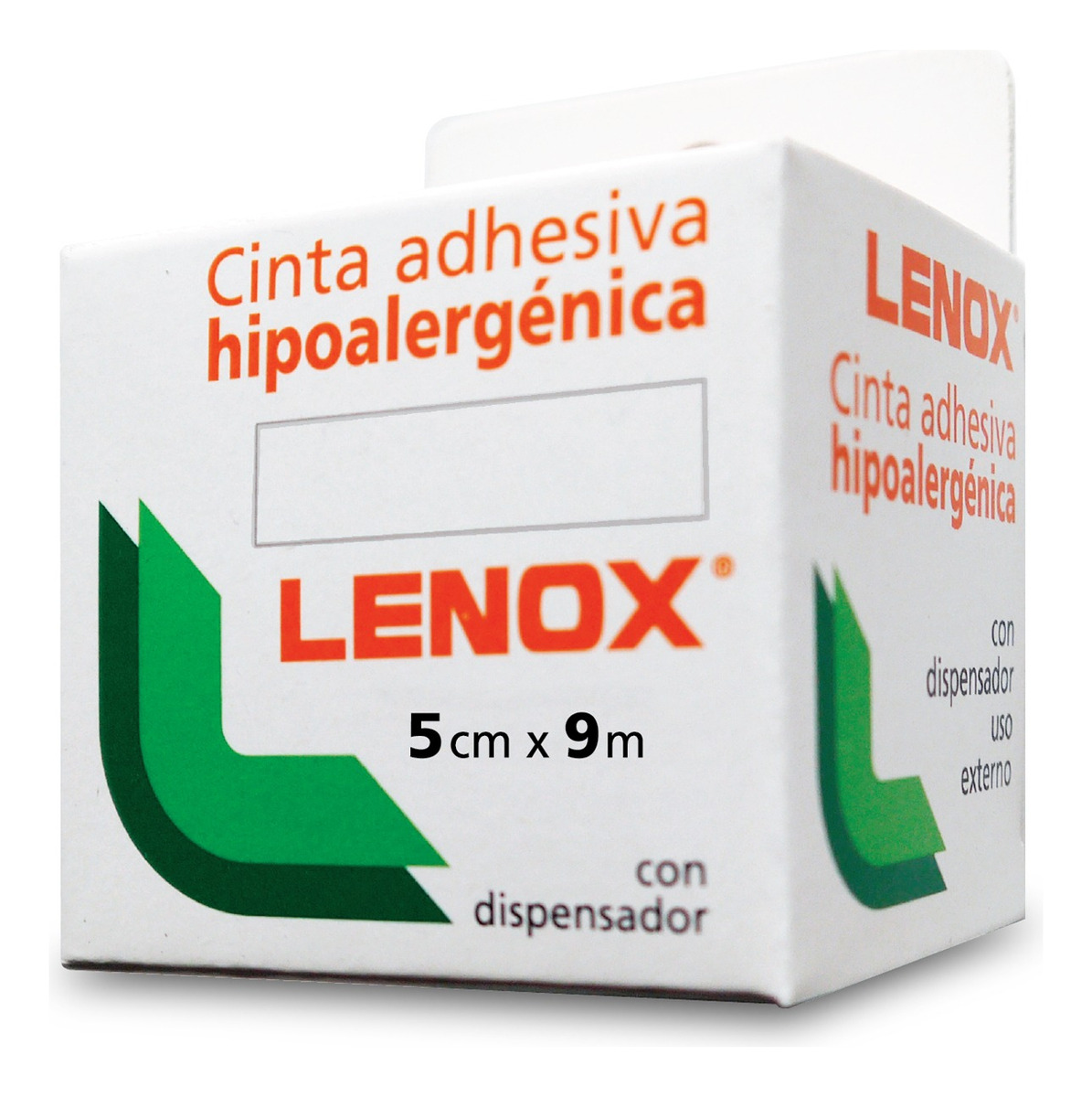 Cinta Adhesiva  Hipoalergenica 5 Cm X 9 Mts C/dispenser