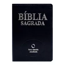 Bíblia Sagrada Naa Slim Pequena Luxo Com Indice Prateado