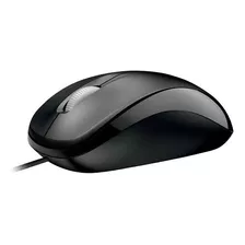 Mouse Microsoft Compact Wired 500 Usb Preto - U81-00010