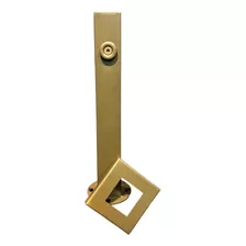 Coluna Torre Inox Guarda Corpo 30 Cm Bronze 1 Furo C/ 20 Und