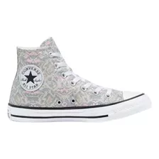 Tenis Converse Chuck Taylor Grey Limon (dama)