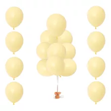 Balão Bexiga Candy Colors Amarelo - Tom Pastel 50 Und - N° 9