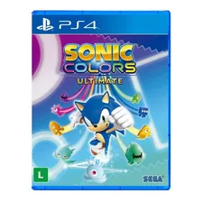 Jogo Sonic Colors Ultimate Game Ps4 Mídia Fisica