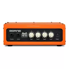 Cabeçote Borne Nano Pro 150w Rms P/ Contra Baixo 110v/220v Cor Laranja